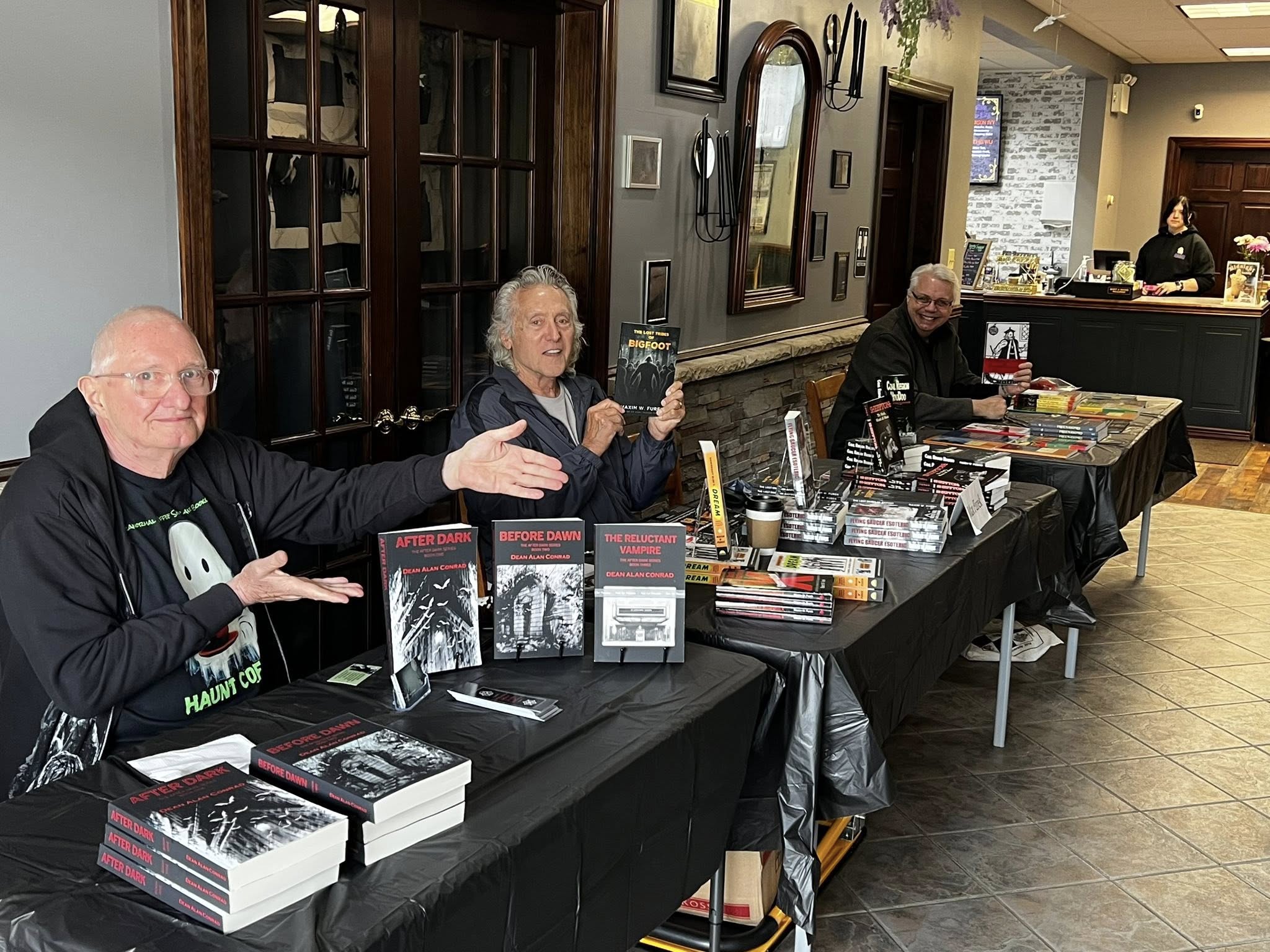 Dean Alan Conrad at Haunt Coffee Book Fair